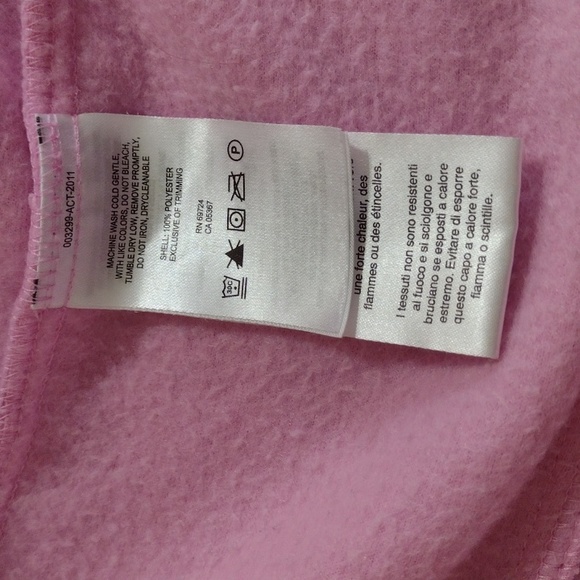 Columbia Pink Benton Springs Fleece Full Zip Jacket Size S - Picture 10 of 13